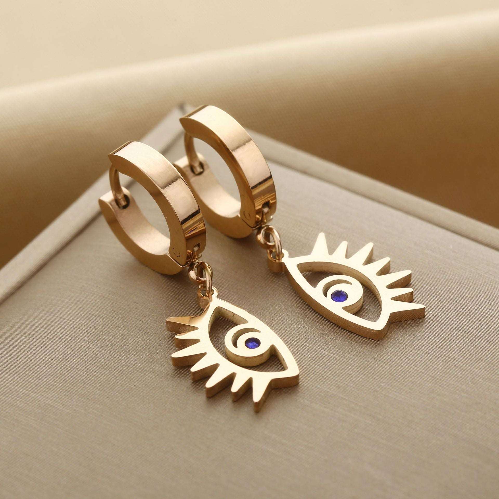 Women's Various Styles Titanium Steel Earrings - ChoreGirl