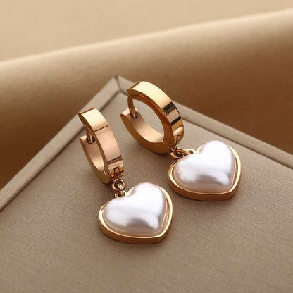 Women's Various Styles Titanium Steel Earrings - ChoreGirl
