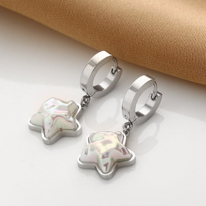 Women's Various Styles Titanium Steel Earrings - ChoreGirl