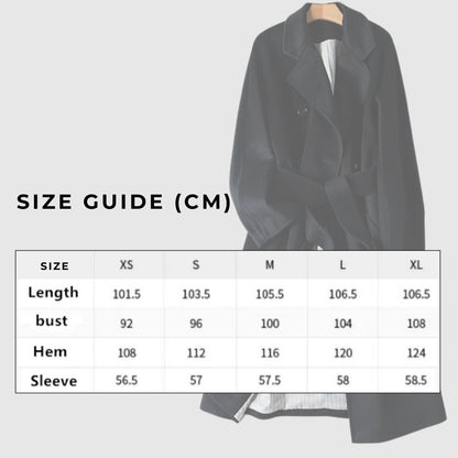 Women's Warm Cashmere Long Coat - ChoreGirl