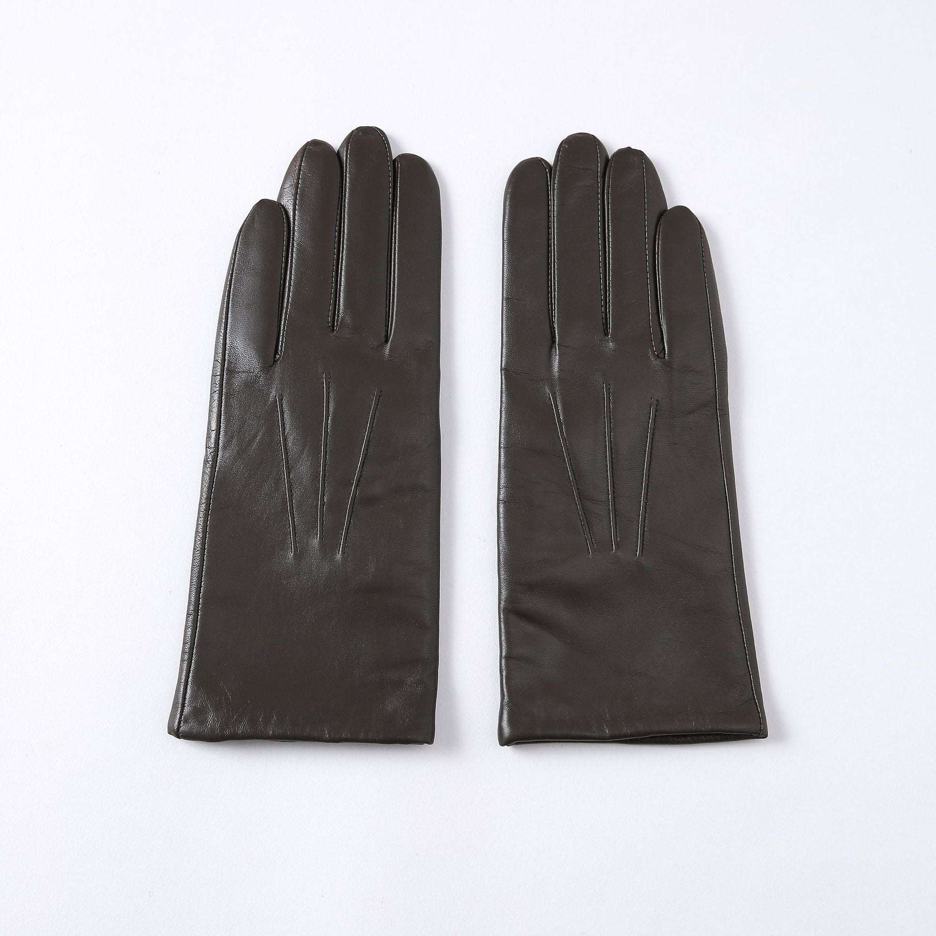 Women's Wool Inner Layer Goat Leather Gloves - ChoreGirl