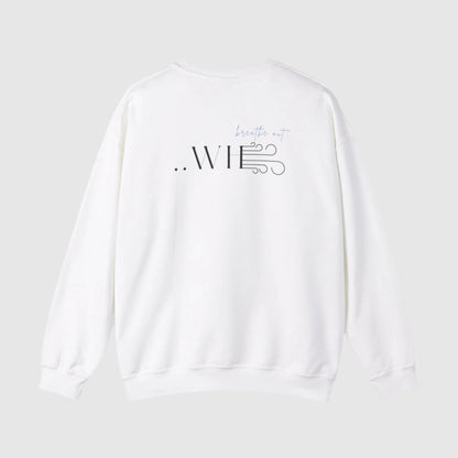 YHWH Unisex Sweatshirt - God is with you with every breath you take - ChoreGirl