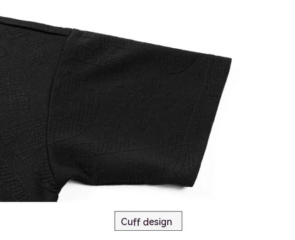 Men's Casual Outfit Set with T-Shirt and Shorts - ChoreGirl