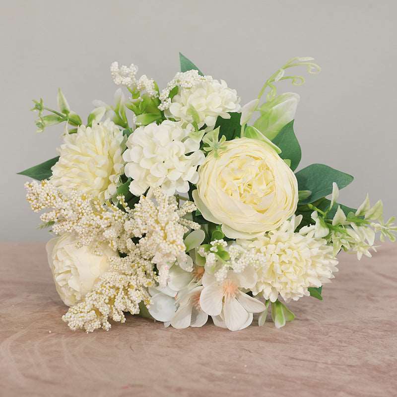 Decorative Fake Flower 7 Rose Bouquet - ChoreGirl