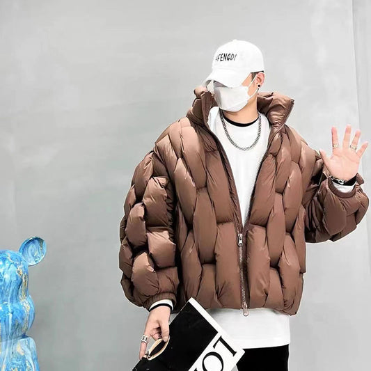 Men's Winter Cotton Thick Warm Jacket - ChoreGirl