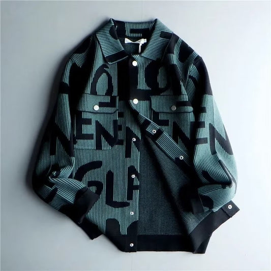 Men's Casual Retro Lapel Collar Shirt Jacket - ChoreGirl