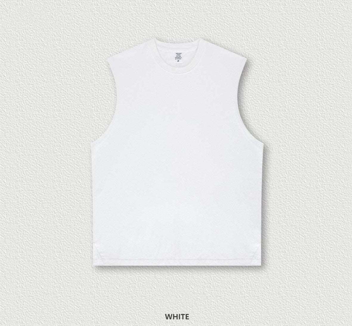Men's Retro Washed Out Sleeveless Cotton Top - ChoreGirl