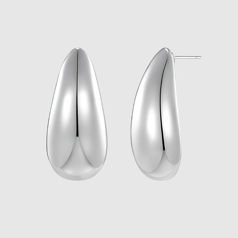 Women's Metal Water Drop Earrings - ChoreGirl