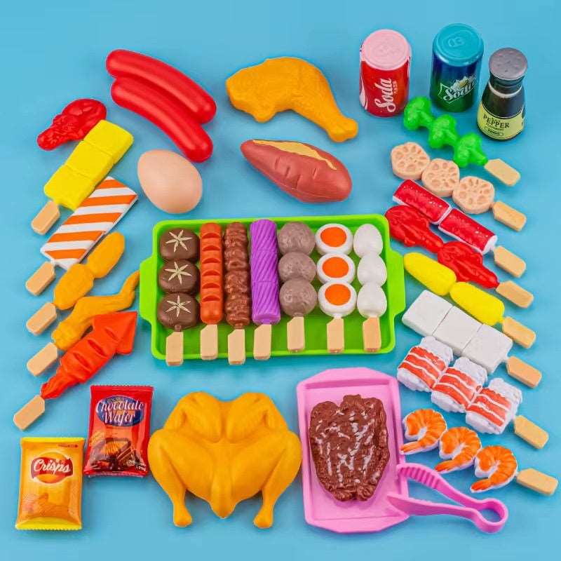 Kids Play House Barbecue Toy Set - ChoreGirl