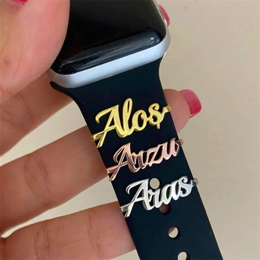 Custom Name Custom Stainless Steel Watch Band Buckle | PERSONALIZED - ChoreGirl