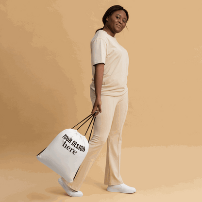 Custom Drawstring bag | PERSONALIZED - ChoreGirl