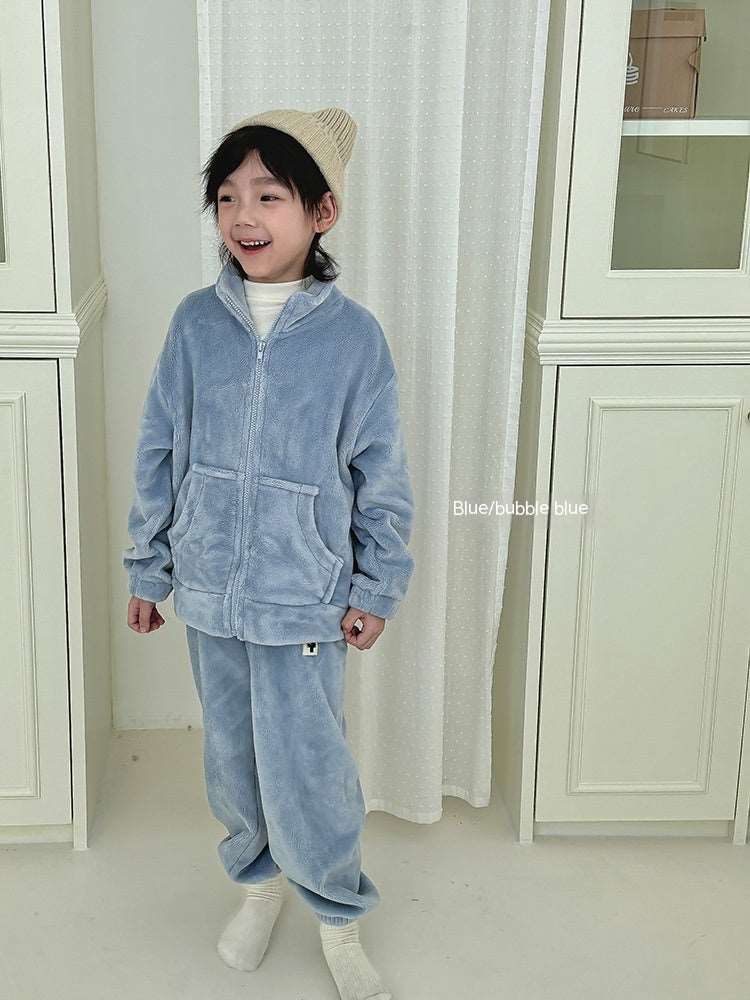 Kids Warm Loungewear Outfit Set - ChoreGirl
