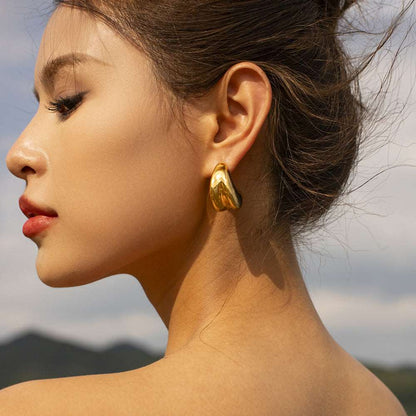 Women's Geometric Stainless Steel Earrings - ChoreGirl