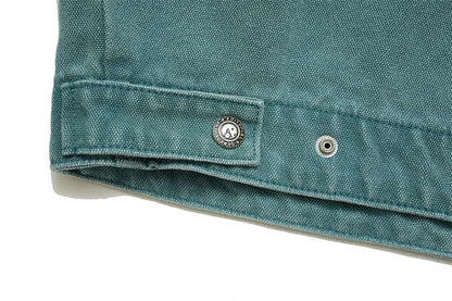 Men's Casual Loose Zip-up Denim Jacket - ChoreGirl