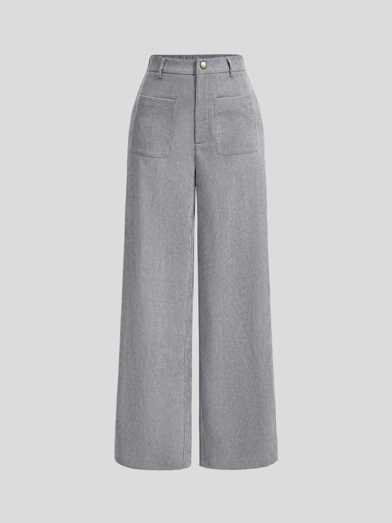 Women's Retro Corduroy Straight-leg Loose Trousers - ChoreGirl
