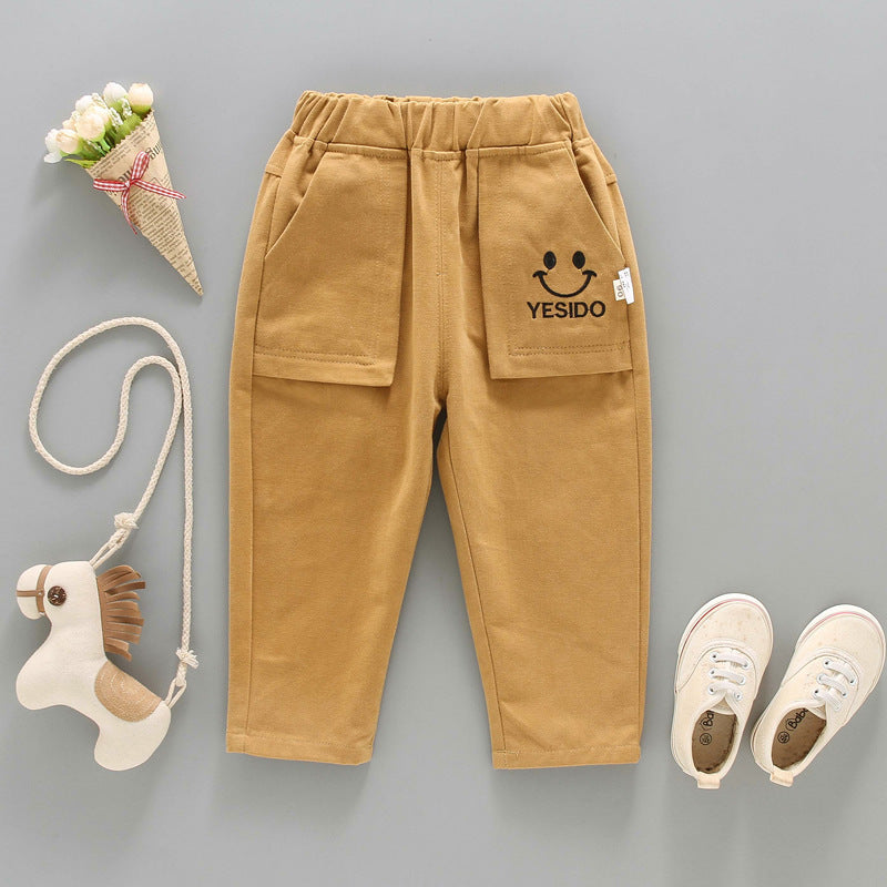 Baby Boys and Girls Solid Color Casual Pants - ChoreGirl