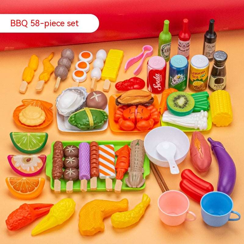 Kids Play House Barbecue Toy Set - ChoreGirl