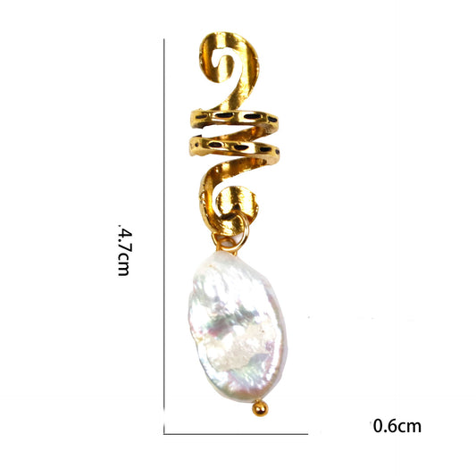 Women's Alloy Shell Dreadlocks Pendant Hair Accessories - ChoreGirl