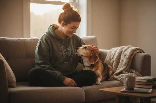 Unisex Custom Photo Embroidered Hoodie With Long Sleeves And Loose Fit | PERSONALIZED - ChoreGirl