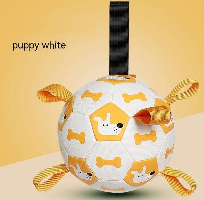 Dog Interactive Soccer Toys Dog for Training, Chewing, Teething - ChoreGirl
