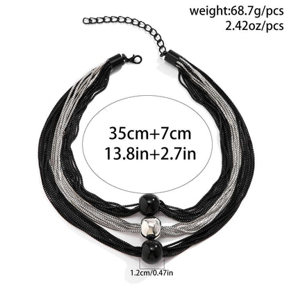 Women's Exaggerated Bold Metal Ball Pendant Necklace - ChoreGirl