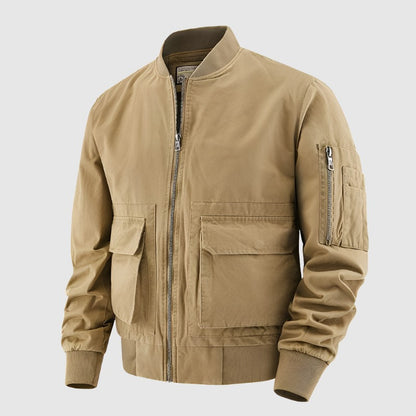 Men's Casual Outwear Zip-up Jacket - ChoreGirl