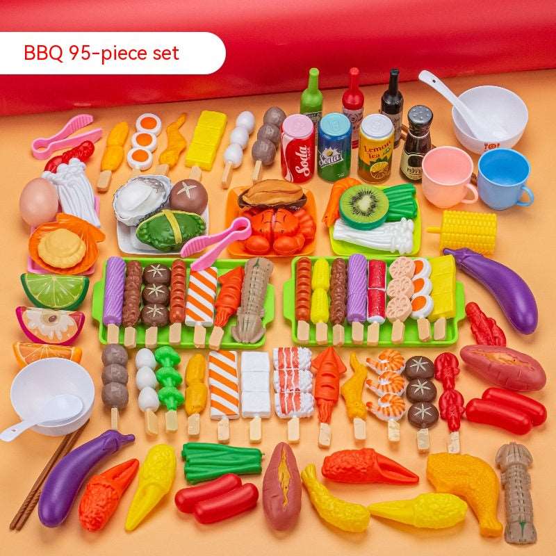 Kids Play House Barbecue Toy Set - ChoreGirl