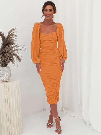 Women's Fashion Lace Stitching Tight Dress - ChoreGirl