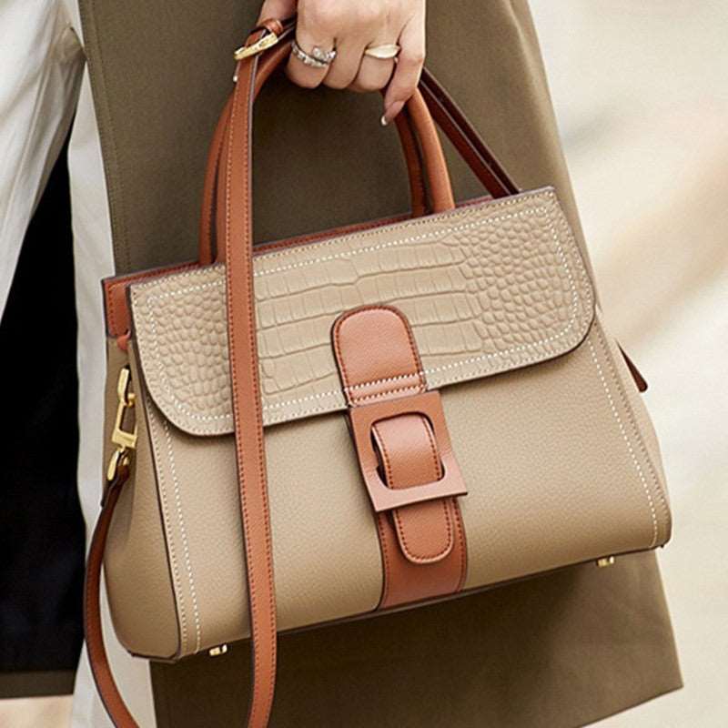 Women's Small Contrast Color Crossbody Handbag - ChoreGirl