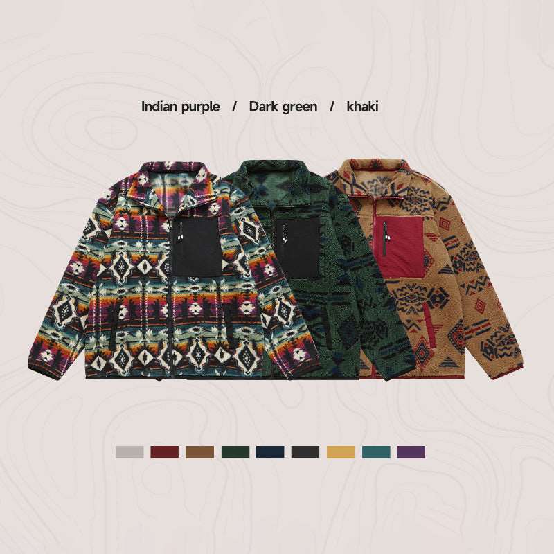 Unisex Couples Fleece-lined Warm Jacket - ChoreGirl