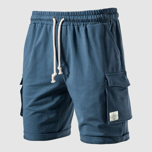 Men's Casual Elastic Waist Tether Shorts - ChoreGirl
