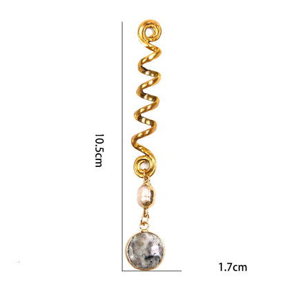 Women's Alloy Shell Dreadlocks Pendant Hair Accessories - ChoreGirl