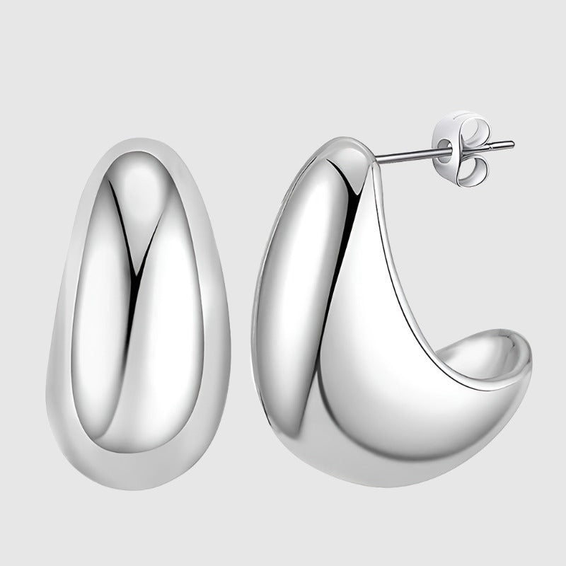 Women's Metal Water Drop Earrings - ChoreGirl