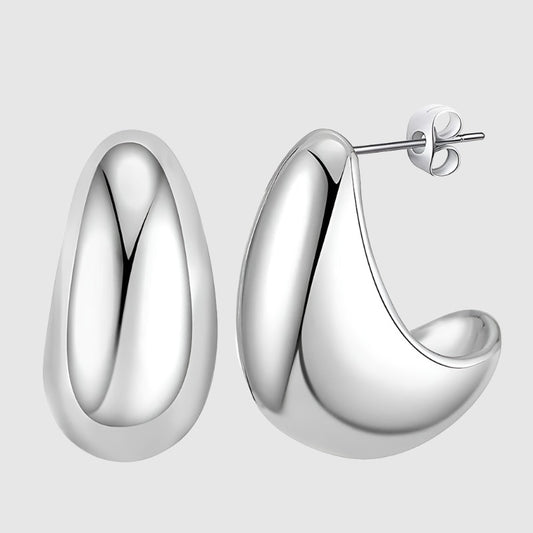 Women's Metal Water Drop Earrings - ChoreGirl