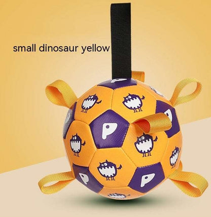 Dog Interactive Soccer Toys Dog for Training, Chewing, Teething - ChoreGirl
