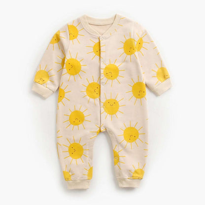 Baby Long-sleeved One-piece Jumpsuit - ChoreGirl