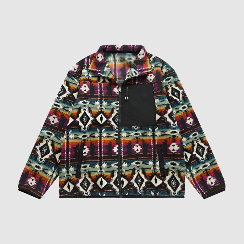 Unisex Couples Fleece-lined Warm Jacket - ChoreGirl