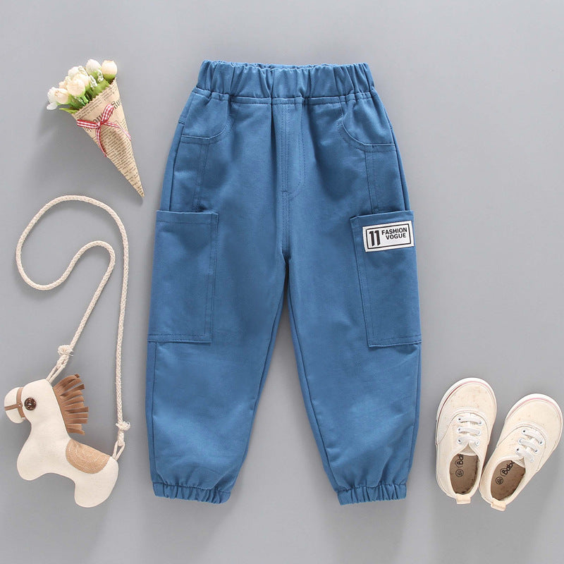 Baby Boys and Girls Solid Color Casual Pants - ChoreGirl