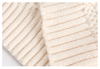 Unisex Retro Twist Knitted Couple Sweater - ChoreGirl