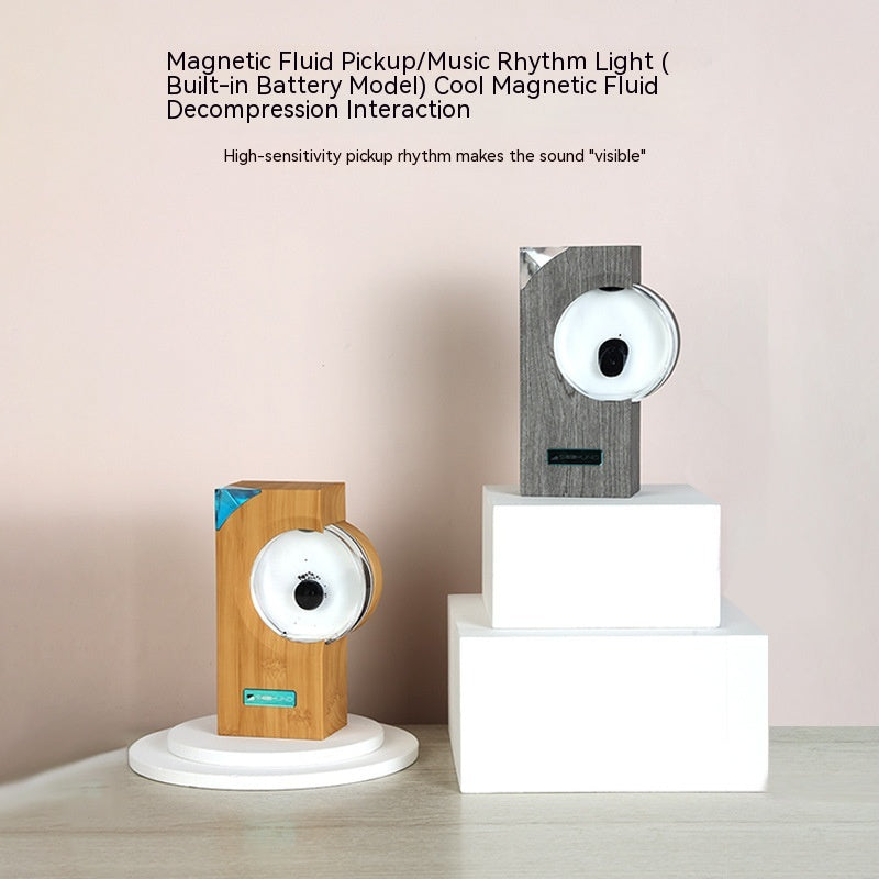 Ferrofluid Wireless Speaker - Magnetic Fluid Music Ornament - ChoreGirl
