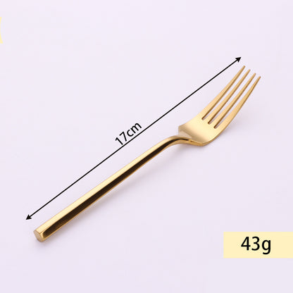 Elegant Stainless Steel Knife, Fork And Spoon Single or Set - ChoreGirl