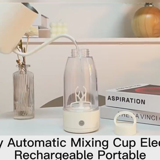 Electric Shaker Bottle with USB Charging