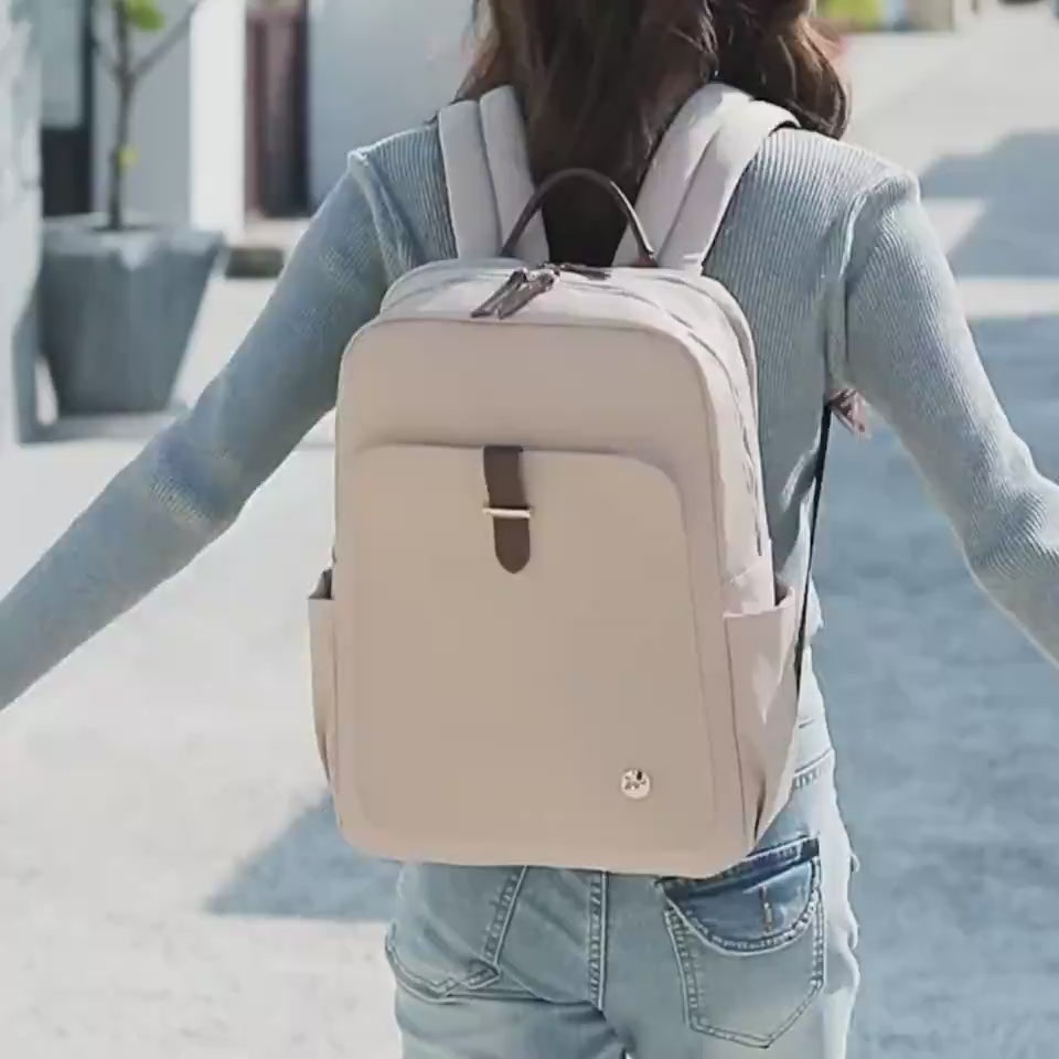 Women's Nylon Large Capacity Travel Bag Backpack