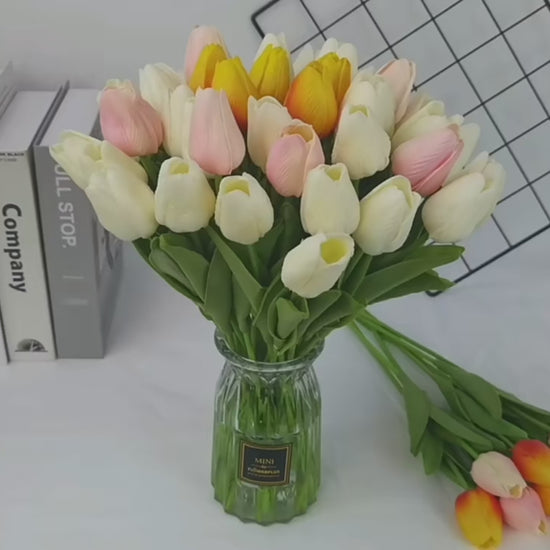 Tulip Artificial Flower Bouquet Decor