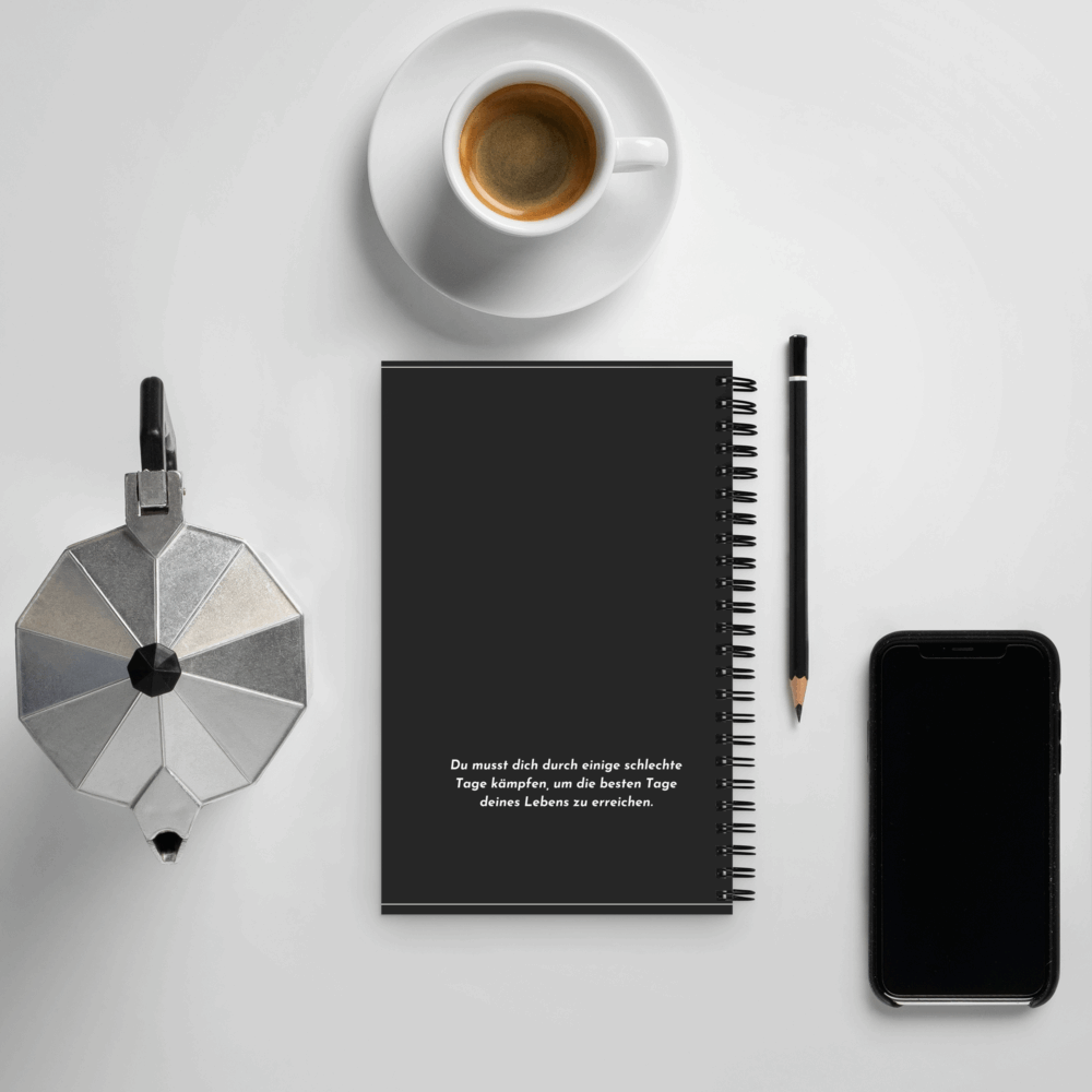 Bad Day Spiral Notebook, 140 pages - ChoreGirl