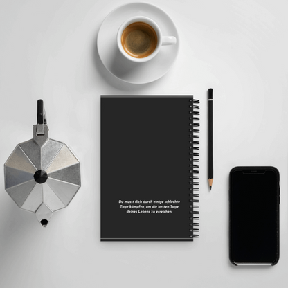 Bad Day Spiral Notebook, 140 pages - ChoreGirl