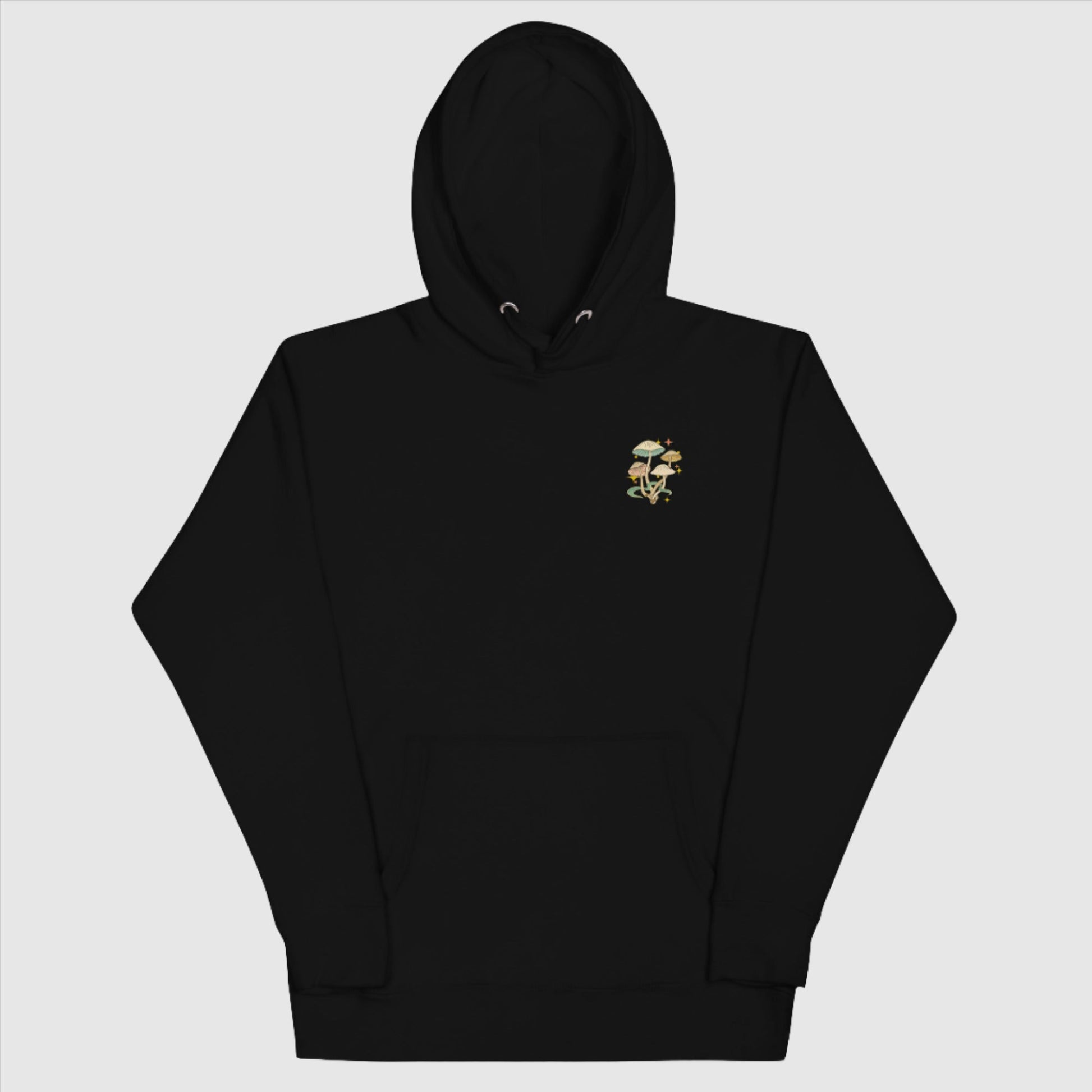 Custom Unisex Mushroom Skull Hoodie | PERSONALIZED - ChoreGirl