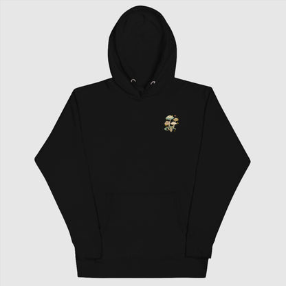 Custom Unisex Mushroom Skull Hoodie | PERSONALIZED - ChoreGirl