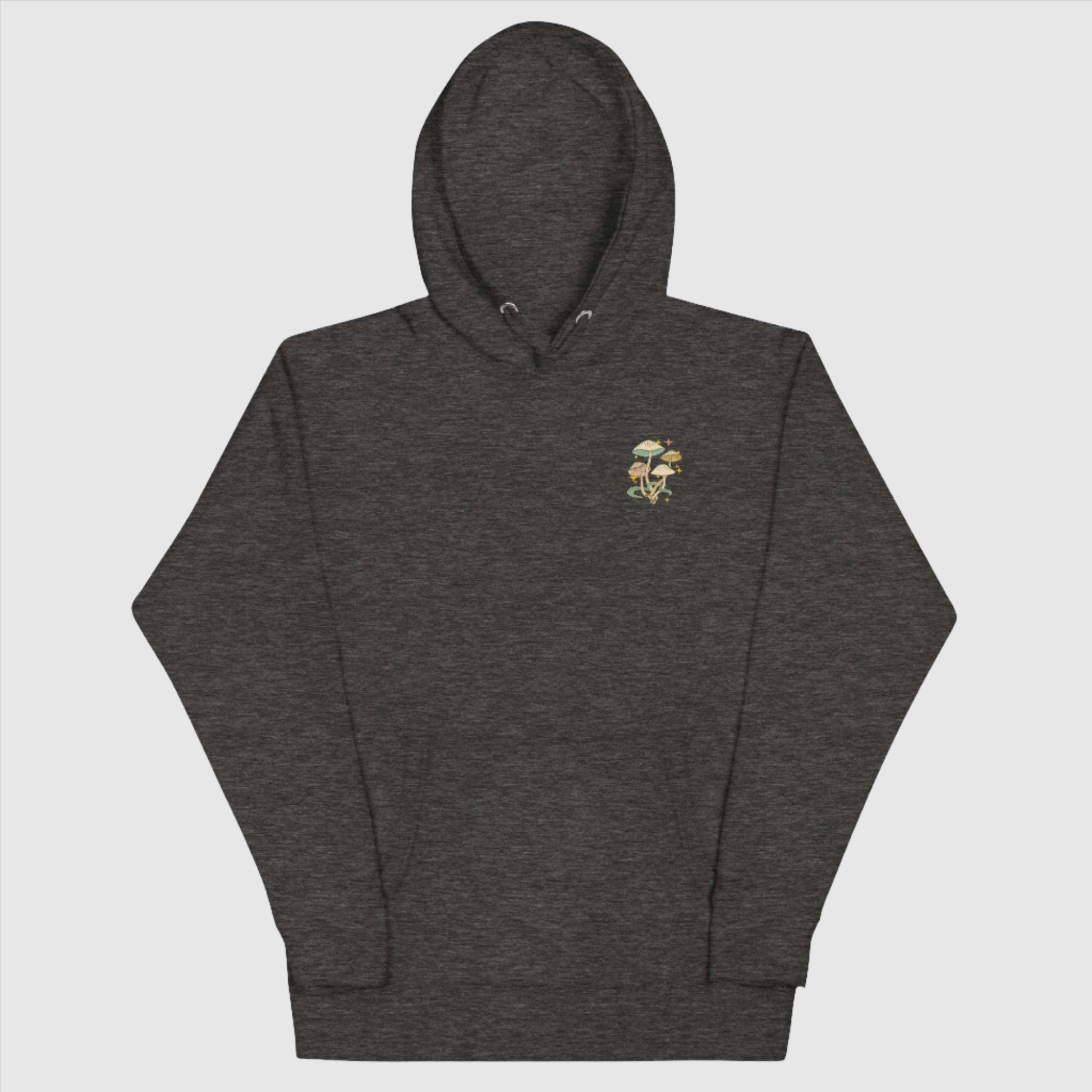 Custom Unisex Mushroom Skull Hoodie | PERSONALIZED - ChoreGirl