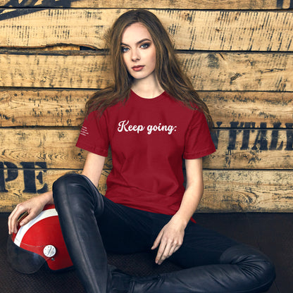 Custom Unisex 100 Reasons to Keep Going Sweatshirt T-Shirt | PERSONALIZED - ChoreGirl
